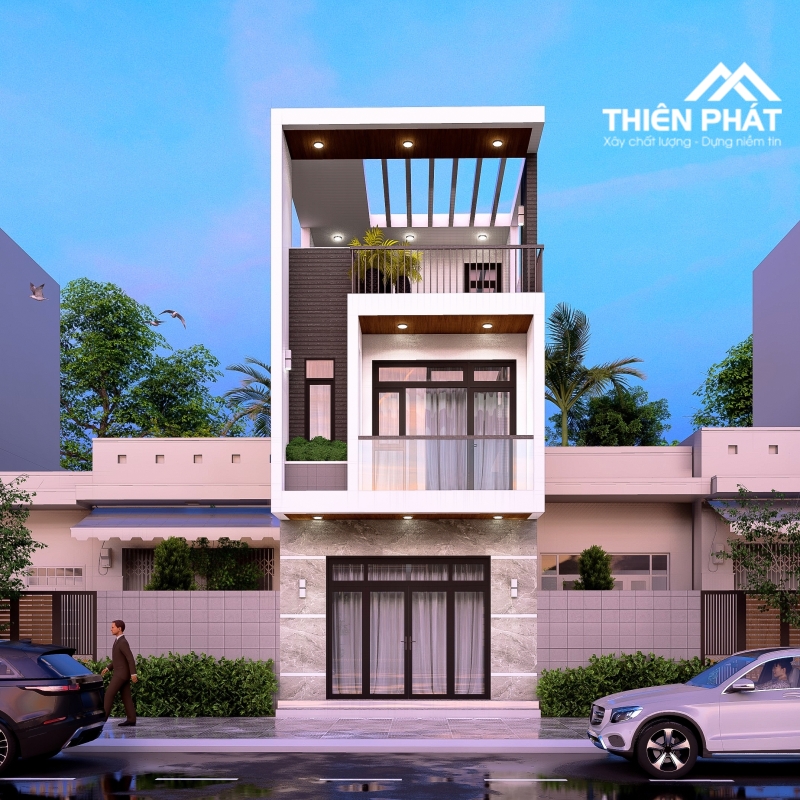 Nhà phố hiện đại - NT 01