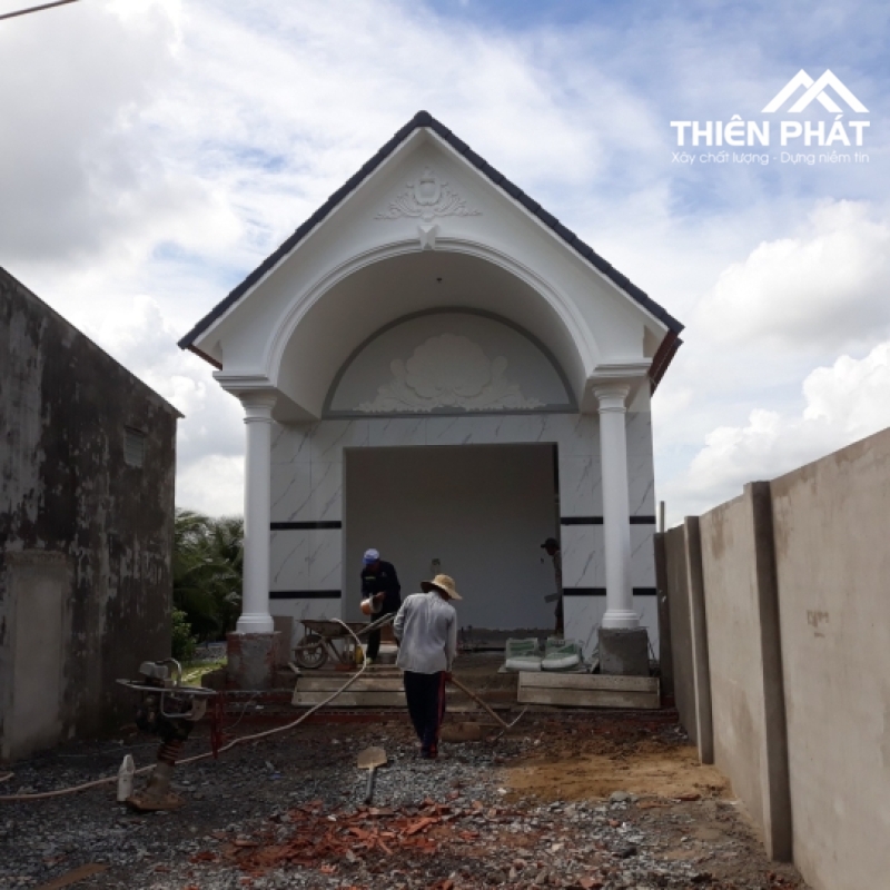 CÔNG TRÌNH NHÀ MÁI THÁI NHƠN TRẠCH 01