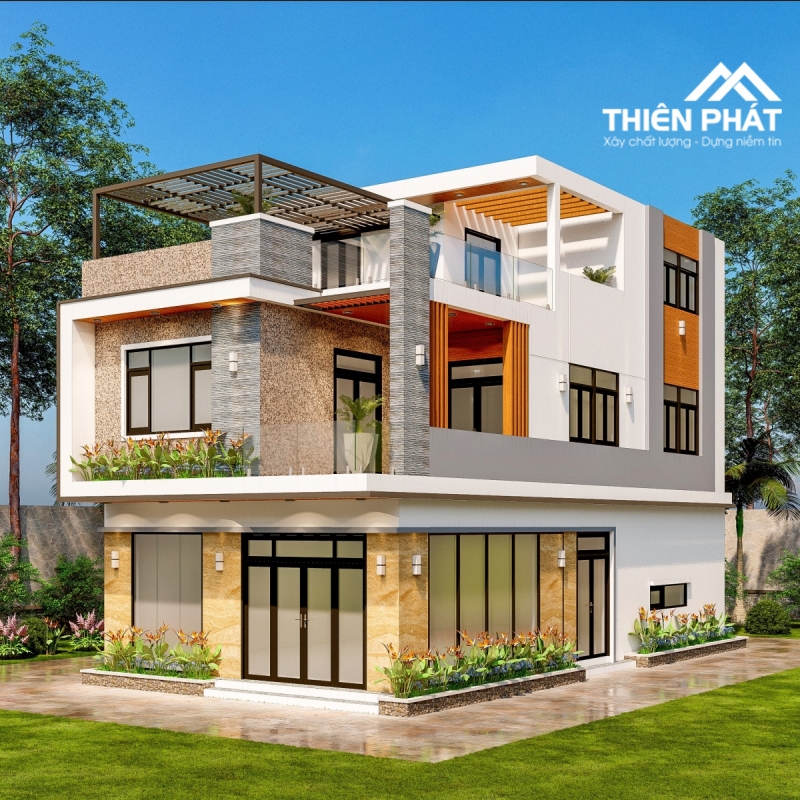 Nhà phố hiện đại - NT 06