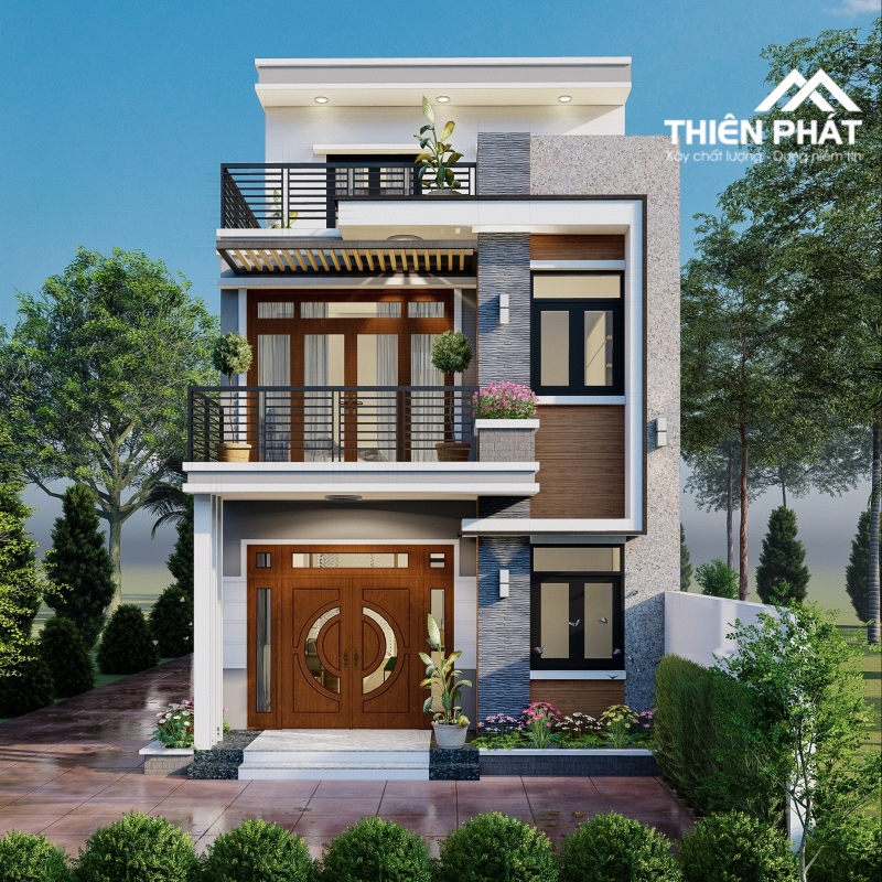 Nhà phố hiện đại - NT 04