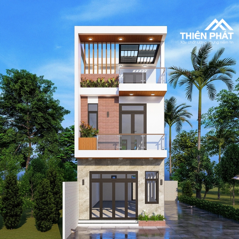 Nhà phố hiện đại - NT 05