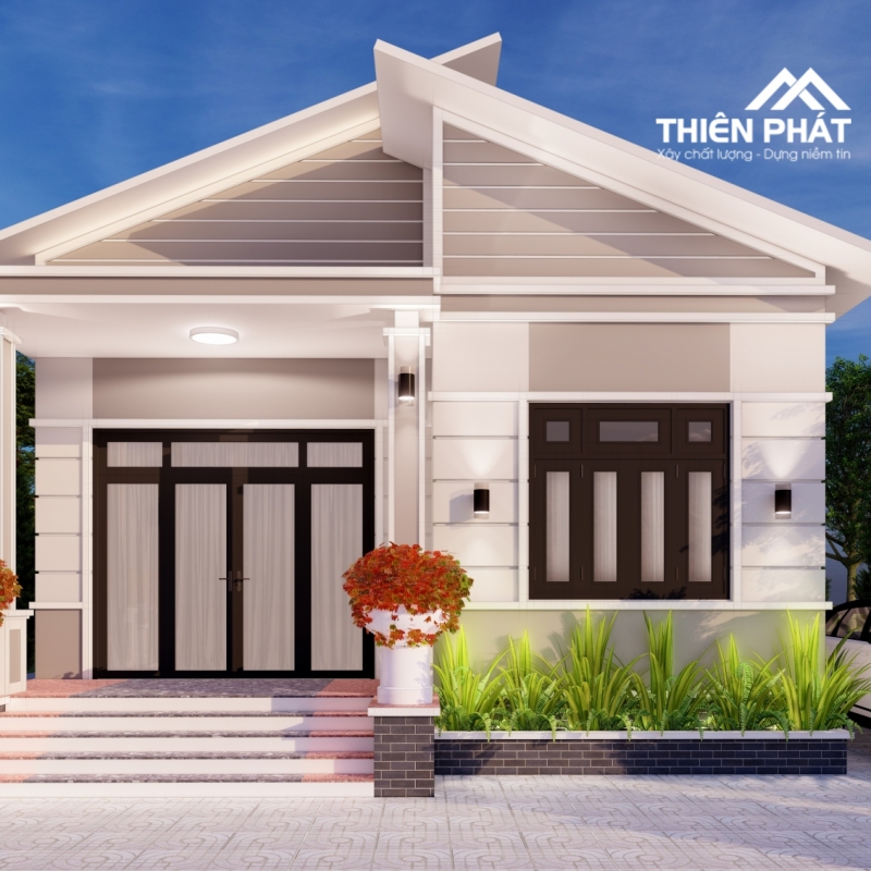 Nhà cấp 4 hiện đại