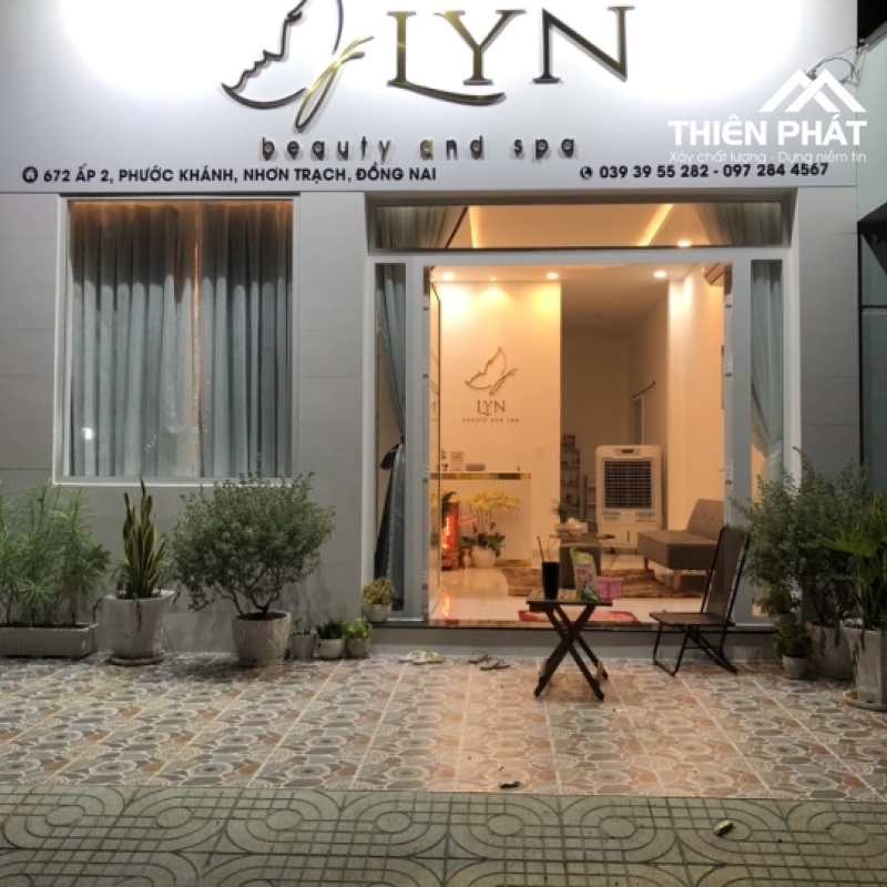 CÔNG TRÌNH NHÀ SPA NHƠN TRẠCH