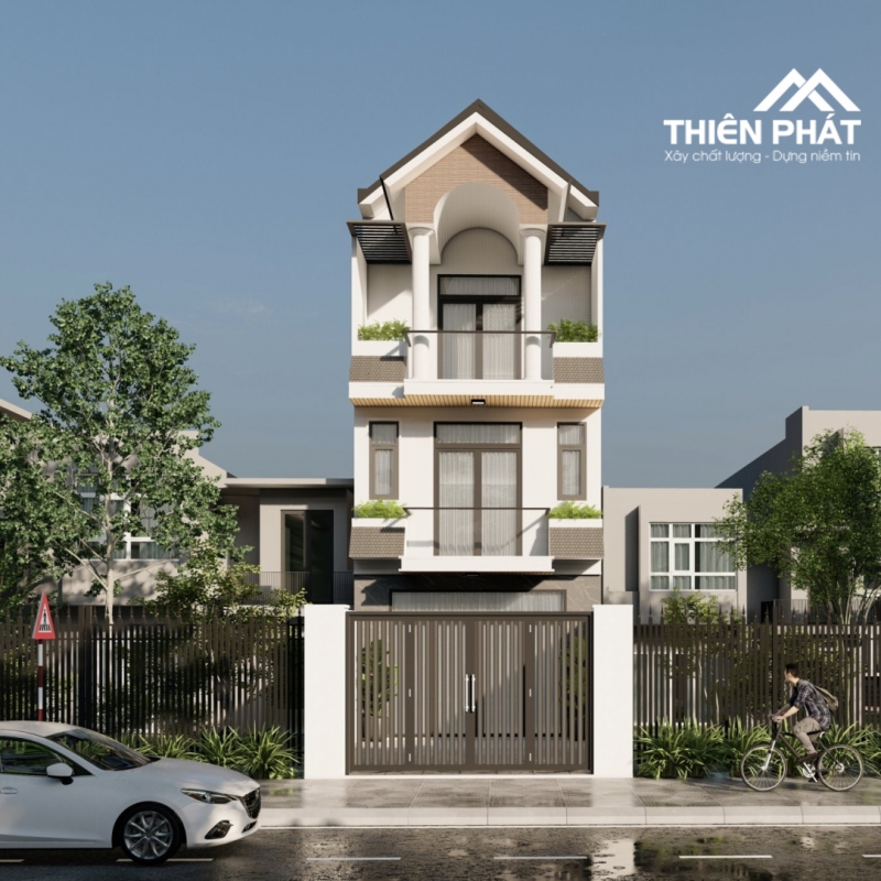 Nhà phố hiện đại