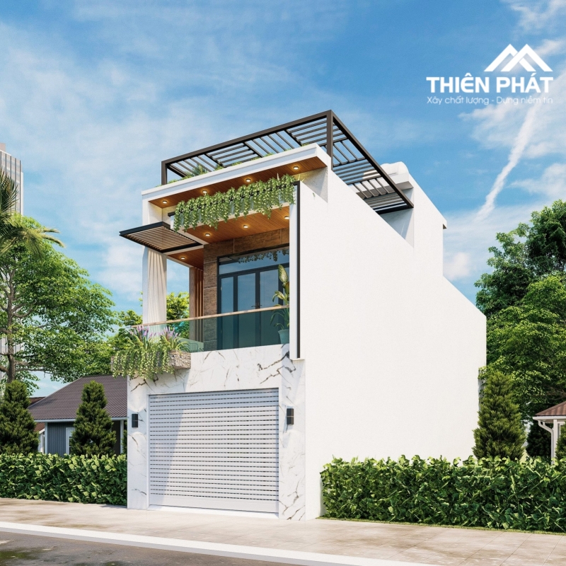 Nhà phố hiện đại